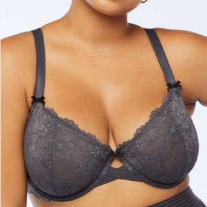 Unlined Floral Lace bra 42 DDD